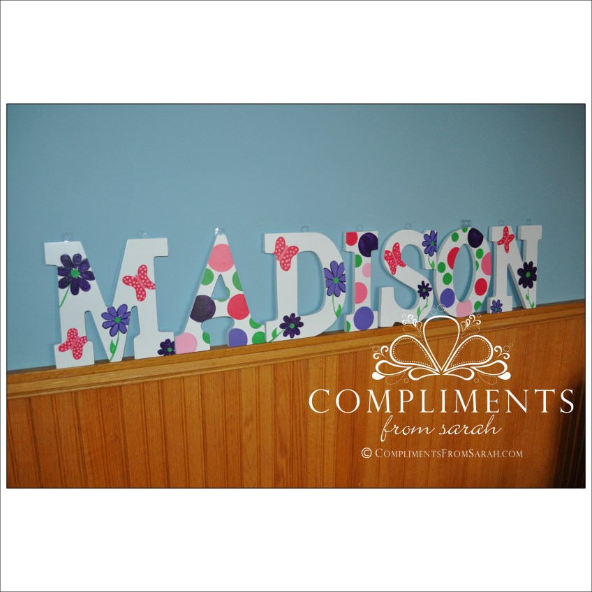 hand painted letters madison