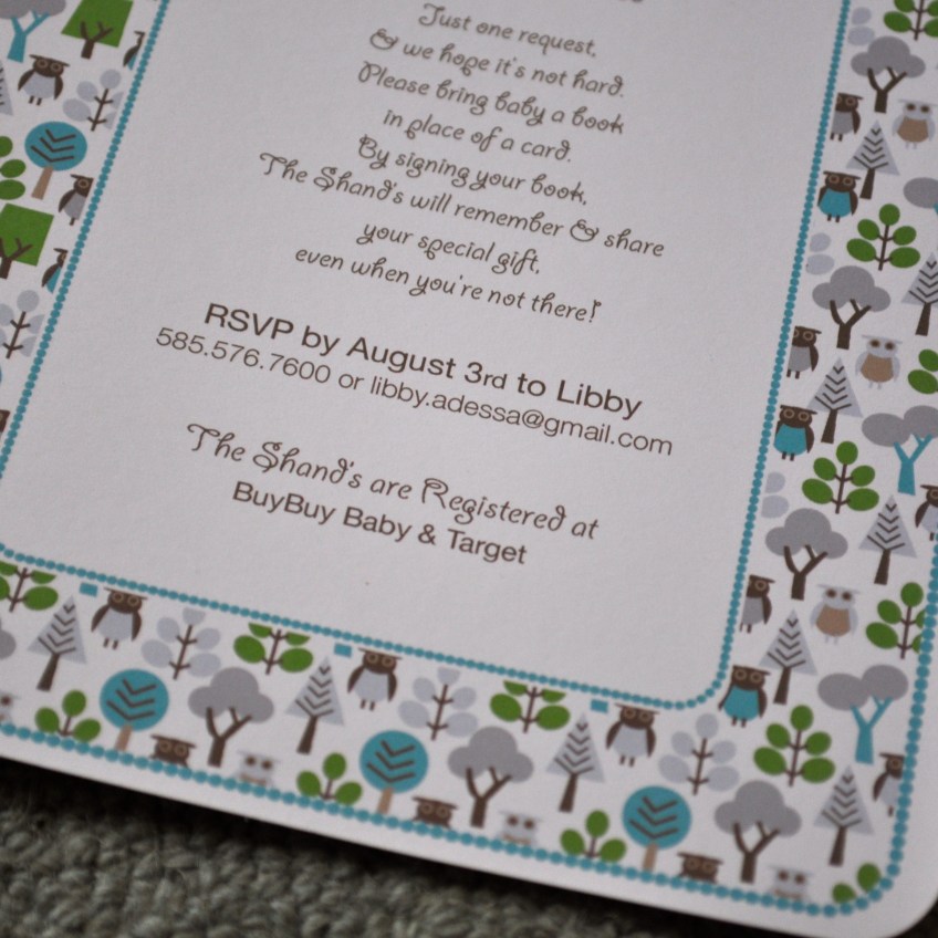 dwell studio owls invitations 2
