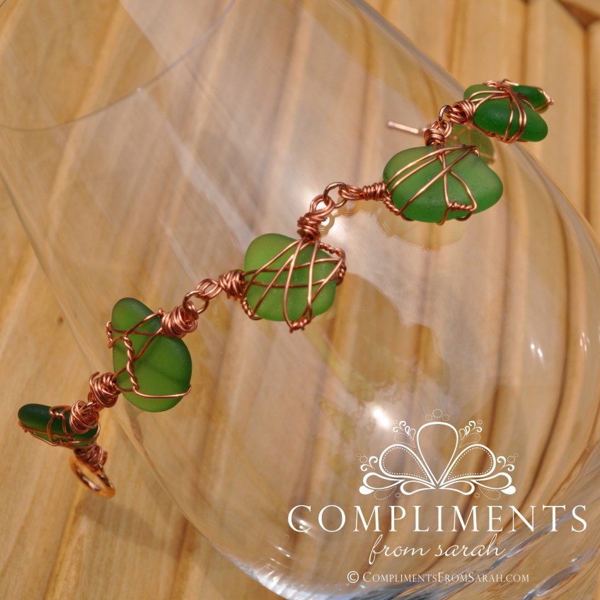 Green Sea Glass Jewelry