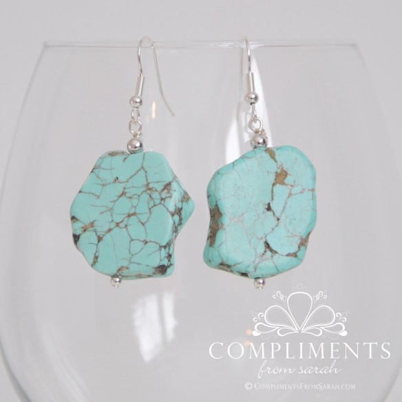 turquoise earrings